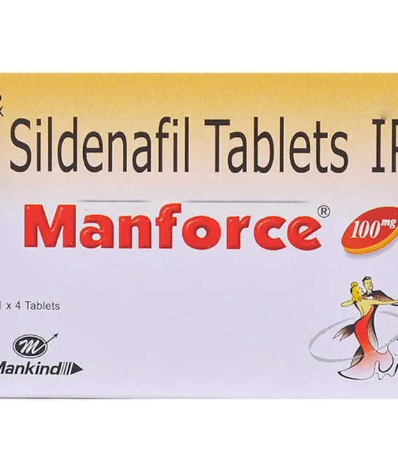 Manforce 100mg Tablet (Sildenafil Citrate)