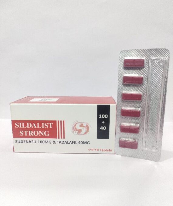 Sildalist Strong Tablet (sildenafil 100mg/tadalafil 40mg)