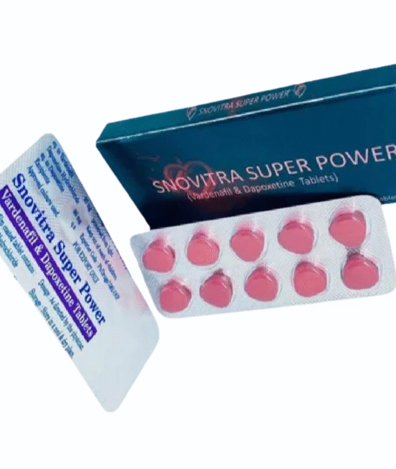 Snovitra Super Power 80mg Tablet (Vardenafil /Dapoxetine)