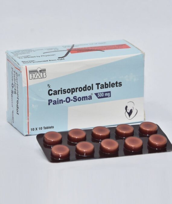 Pain O Soma 500mg Tablet (Carisoprodol 500)