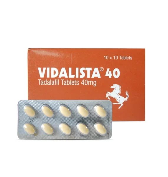 Vidalista 40 mg Tablet (Tadalafil 40mg)