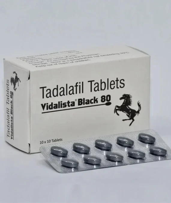 Vidalista Black 80 mg Tablet (Tadalafil 80mg)