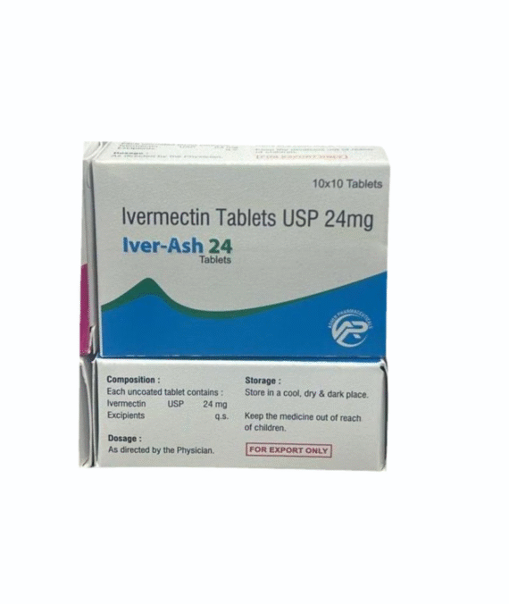 IVER ASH 24 MG TABLET (IVERMECTIN 24MG)
