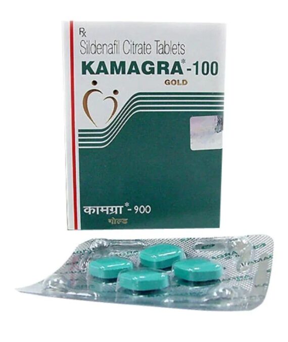 Kamagra Gold 100 mg Tablet (Sildenafil Citrate 100mg)