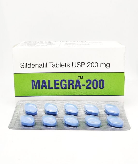 Malegra 200mg Tablet (Sildenafil Citrate 200mg)